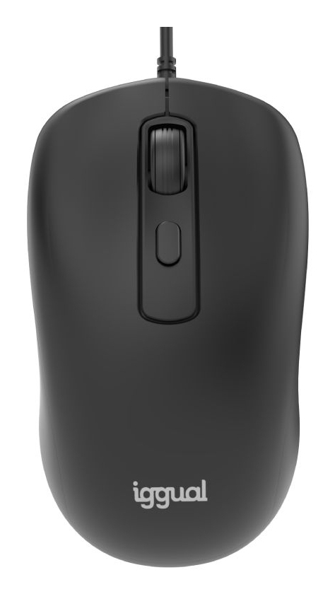 iggual OFFICE-ESSENTIAL-4D 2400DPI hiiri Molempikätinen USB A-tyyppi Optinen