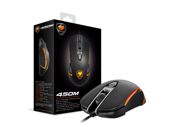 COUGAR 450M mus Spil Ambidextrous USB Type-A Optisk 5000 dpi
