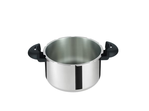 Tefal P4620768 trykkoger til komfurtop 6 L Sort, Rustfrit stål