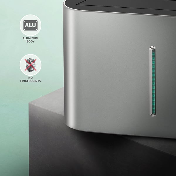 Axagon ADSA-DC drev dockingstation USB 3.2 Gen 1 (3.1 Gen 1) Type-A Grå