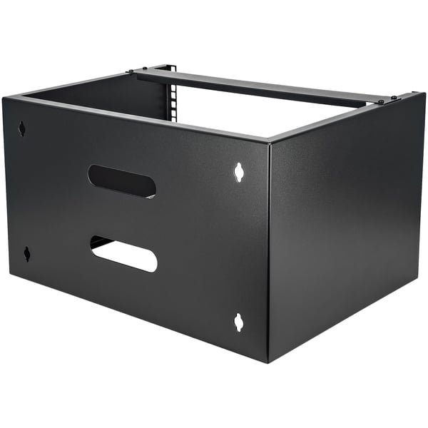 StarTech.com WALLMOUNT6 stativ 6U Vægmonteret stativ Sort