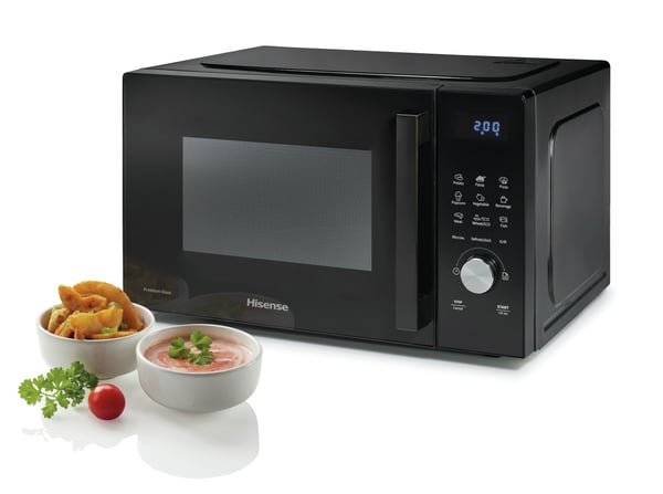 Hisense H23MOBSD1HG Sort Grill mikroovn Bordplade 23 L 800 W