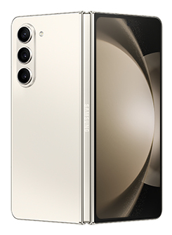 Samsung Galaxy Z Fold5 SM-F946B 19,3 cm (7.6") Dubbla SIM-kort Android 13 5G USB Type-C 12 GB 256 GB 4400 mAh Gräddfärgad