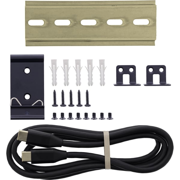 InLine 35396I gränssnittshubbar USB 3.2 Gen 1 (3.1 Gen 1) Type-C 5000 Mbit/s Svart
