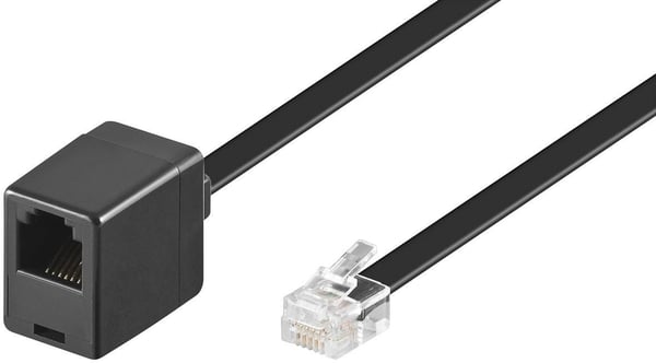 Microconnect MPK103FB telefonkabel 3 m Sort