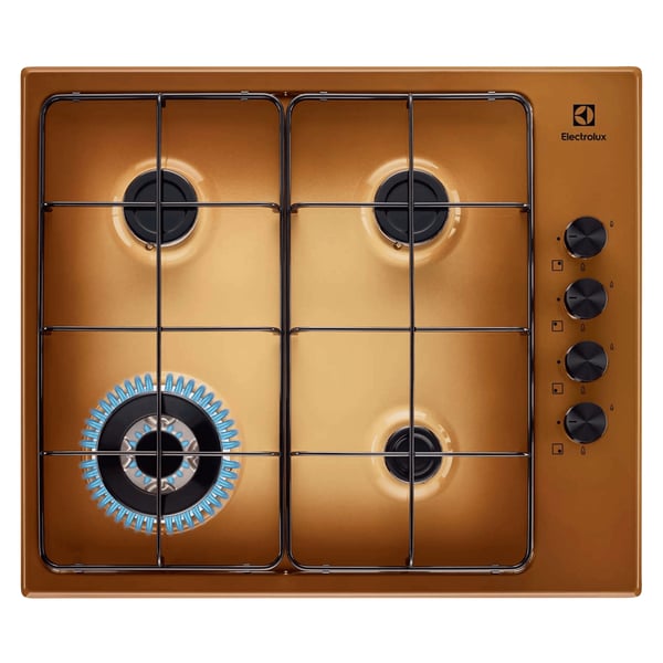 Electrolux EGS6414T mässing Inbyggd 60 cm Gas 4 zone(s)