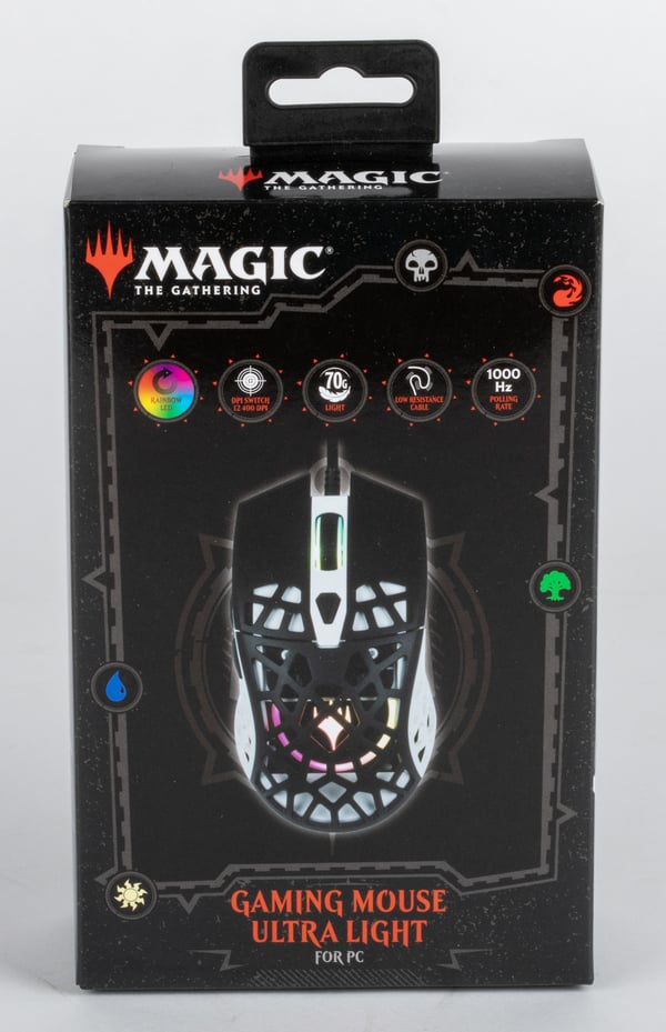 Konix KX MAGIC ULTRA LIGHT MOUSE hiiri Pelaaminen Molempikätinen USB A-tyyppi Optinen 12400 DPI