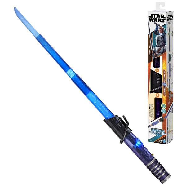 Star Wars Lightsaber Forge Kyber Core Darksaber elektronisk lyssværd