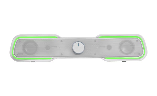 Mars Gaming MSBXW soundbar-högtalare Vit 10 W