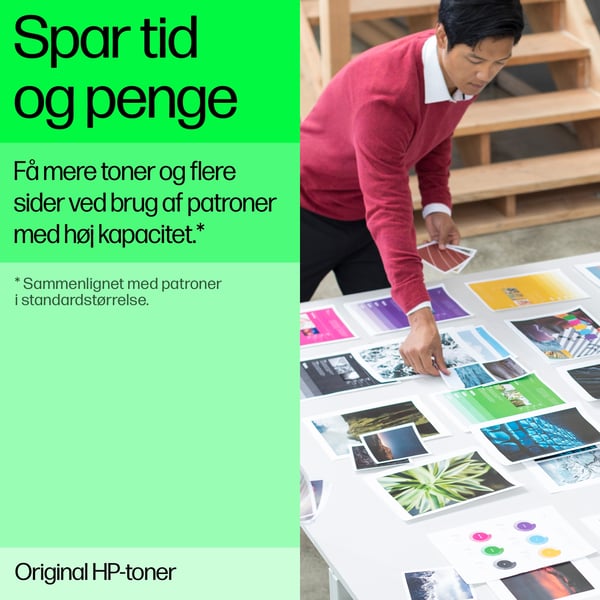 HP Original 124A LaserJet-tonerpatron, magenta