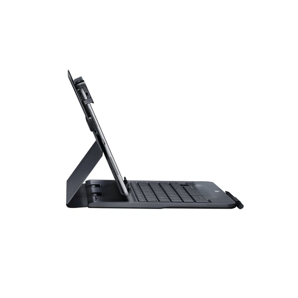Logitech Universal Folio QWERTY Englanti (UK) Bluetooth Musta
