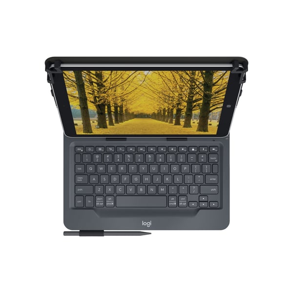 Logitech Universal Folio QWERTY Englanti (UK) Bluetooth Musta Logitech Universal Folio QWERTY Englanti (UK) Bluetooth Musta