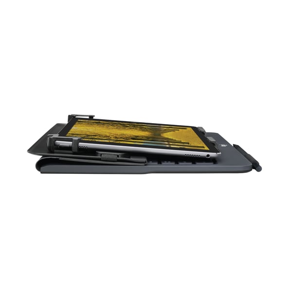 Logitech Universal Folio QWERTY Englanti (UK) Bluetooth Musta