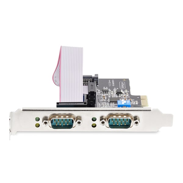 StarTech.com 2-Port Seriell PCIe-kort, RS232/RS422/RS485 Seriellkort