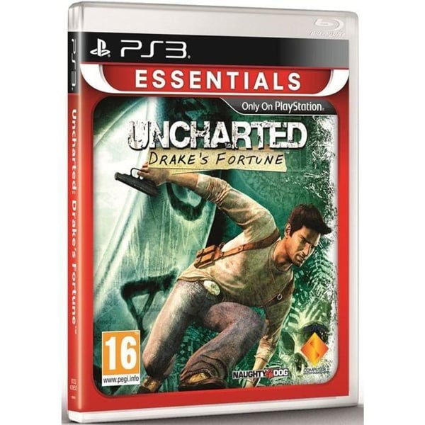 Sony Interactive Entertainment Uncharted: Drake's Fortune, PS3 Välttämättömät ohjelmat PlayStation 3 Sony Interactive Entertainment Uncharted: Drake's Fortune, PS3 Välttämättömät ohjelmat PlayStation 3