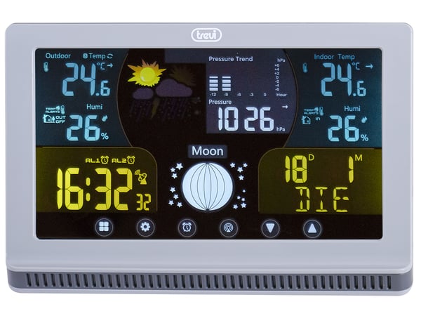 Trevi ME 3P70 RC Grå LCD DC/Batteri
