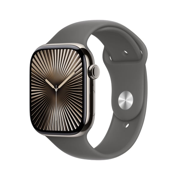 Apple Watch Series 10 OLED 46 mm Digital 416 x 496 pixel Berøringsskærm 4G Titanium Wi-Fi GPS (satellit) Apple Watch Series 10 OLED 46 mm Digital 416 x 496 pixel Berøringsskærm 4G Titanium Wi-Fi GPS (satellit)