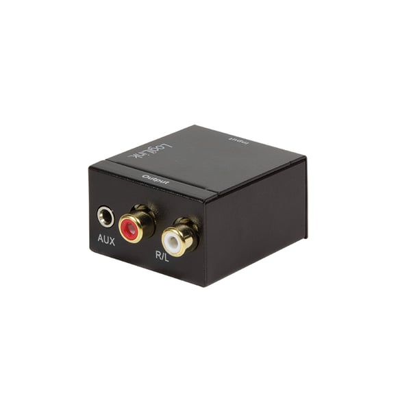 LogiLink CA0101 äänimuunnin Musta