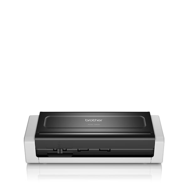Brother ADS-1200 skannrar ADF-skanner 600 x 600 DPI A4 Svart, Vit