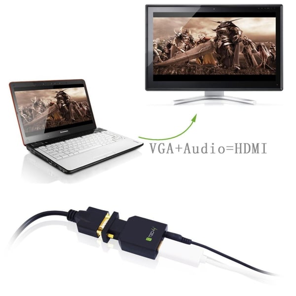 Techly IDATA VGA-HDMINI video omformer 1920 x 1200 pixel