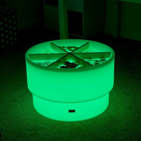 Tickit Sensory Mood Discovery Table natlys til baby Fritstående Hvid