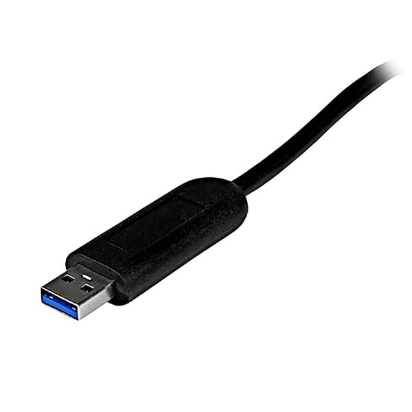 StarTech.com ST4300PBU3 gränssnittshubbar USB 3.2 Gen 1 (3.1 Gen 1) Type-A 5000 Mbit/s Svart