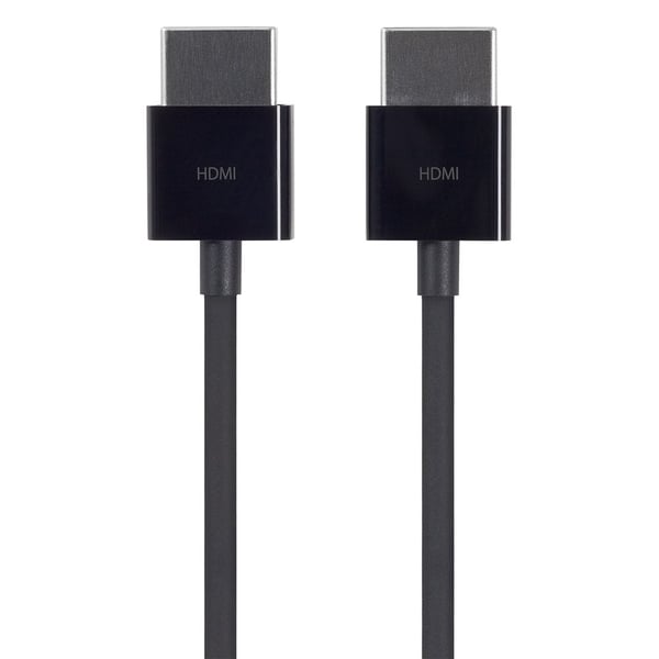 Apple HDMI - HDMI, 1.8m HDMI-kabel 1,8 m HDMI Type A (Standard) Sort