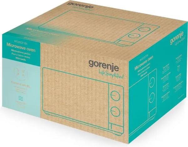 Gorenje MO20CE1B5 Sort Kombination mikroovn Bordplade 20 L 700 W
