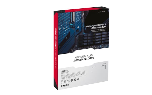 Kingston Technology FURY Renegade RAM-minnen 48 GB 1 x 48 GB DDR5 6400 MT/s 288-pin DIMM