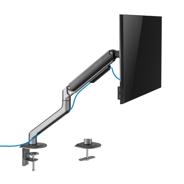 TooQ DB4032TNR-G fäste och ställ till bildskärm 81,3 cm (32") Bord Svart