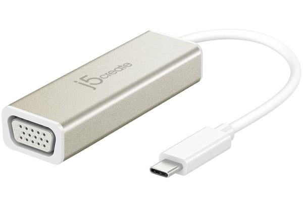 j5create JCA111 USB grafisk adapter 1920 x 1080 pixel Aluminium, Hvid j5create JCA111 USB grafisk adapter 1920 x 1080 pixel Aluminium, Hvid