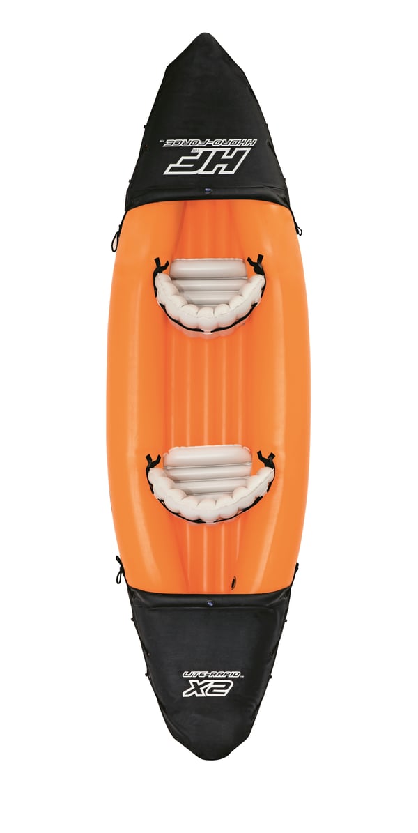 Bestway 65077 urheilukajakki 2 henkilö(t) Sininen, Harmaa Vinyyli Puhallettava kajakki
