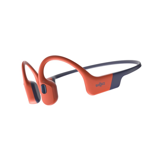 SHOKZ OpenSwim Pro Kuulokkeet Langaton Niskanauha Urheilu Bluetooth Musta, Punainen
