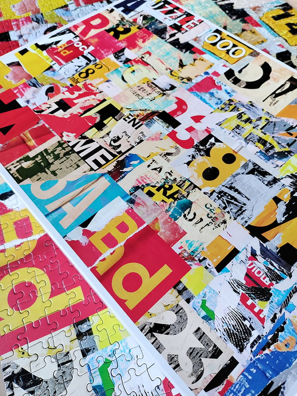 Tactic Poster Collage 1000 pcs Puslespil 1000 stk Kunst