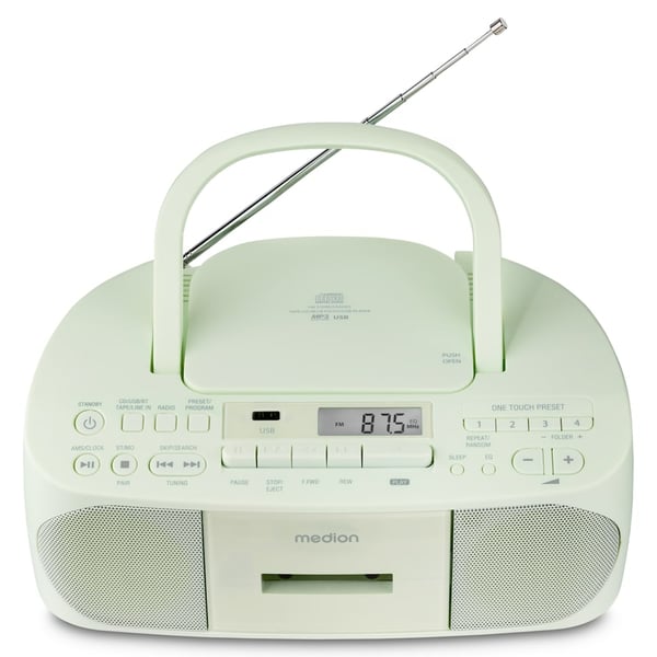 MEDION LIFE E65010 Analog & digital 6 W PLL Mintfarve MP3-afspilning