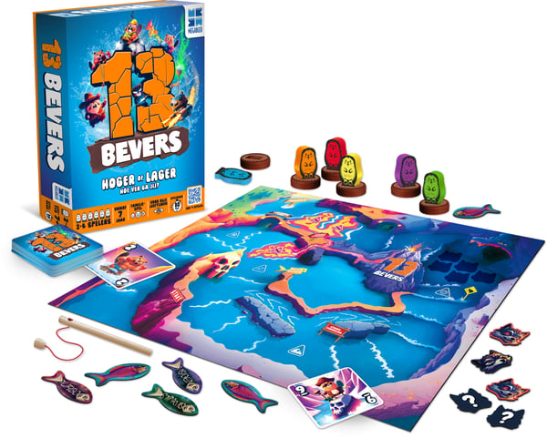 MEGABLEU 13 Bevers 30 min. Brætspil Løb