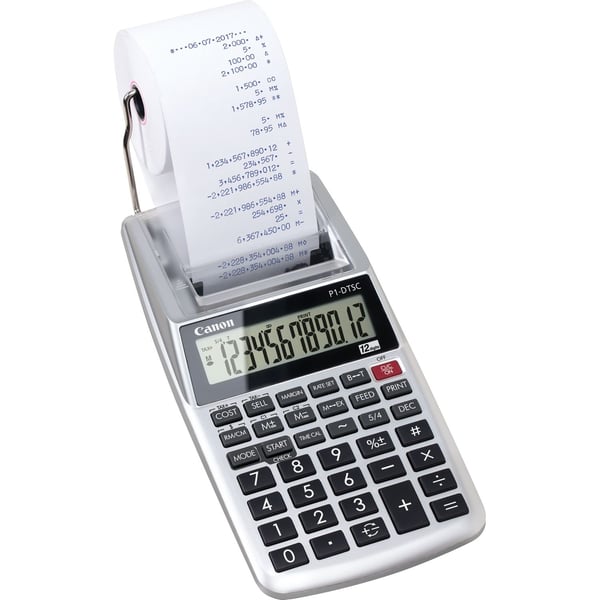 Canon P1-DTSC II EMEA HWB regnemaskine Desktop Udskrivning Grå