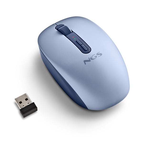 NGS FOG DUAL BLUE hiiri Universaali Molempikätinen RF Wireless + Bluetooth 1600 DPI