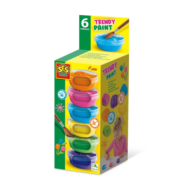 SES Creative 00382 hobbymaling Plakatmaling 45 ml 6 stk