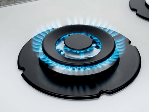 Electrolux KGG7537W Hvid Indbygget 75 cm Gaskomfur 5 zone(s)