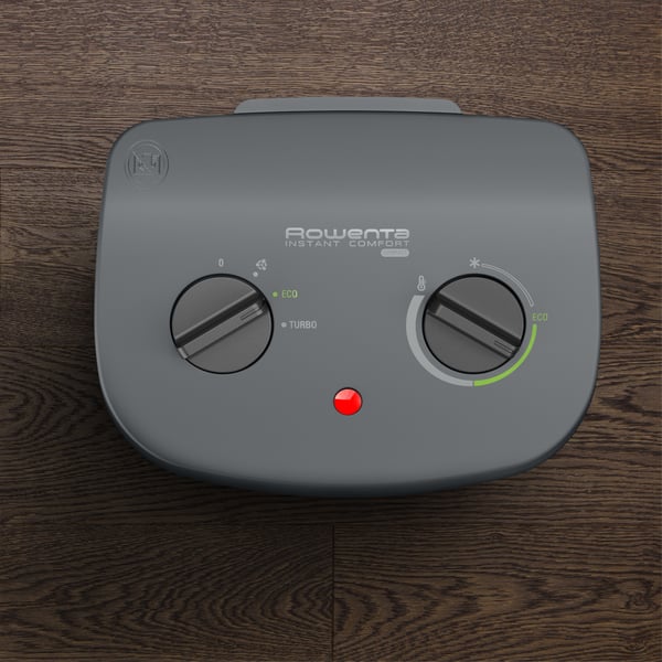Rowenta Instant Comfort Compact SO2321 inomhus Grå 1800 W Elektrisk värmefläkt