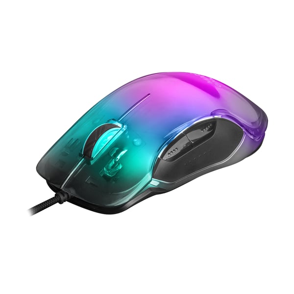 Mars Gaming MMGLOW mus Spil Højre hånd USB Type-A 12800 dpi