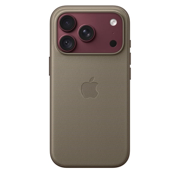 Apple TechWoven-etui med MagSafe til iPhone 18 Pro – muldvarpegrå