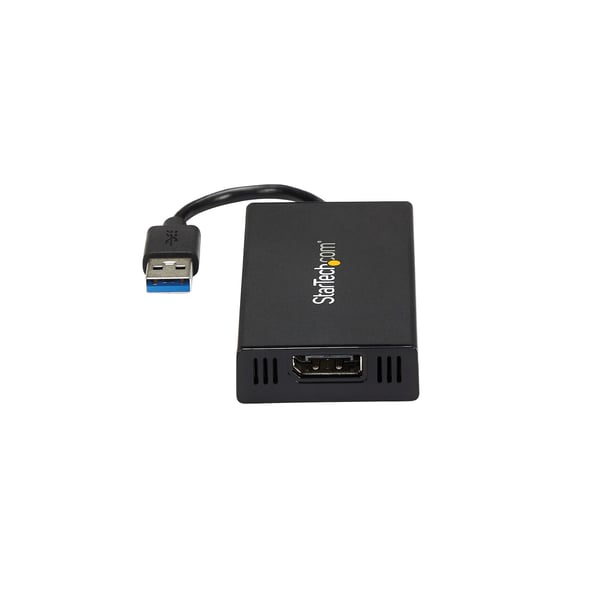 StarTech.com USB32DP4K USB grafisk adapter 3840 x 2160 pixel Sort