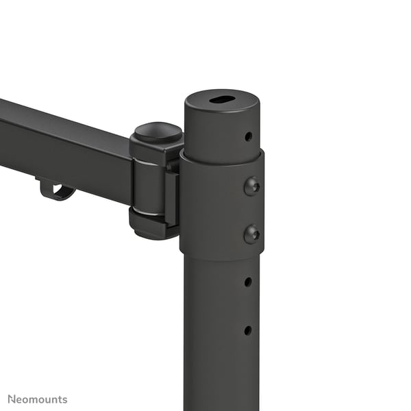 Neomounts FPMA-D960BLACKPLUS monitorin kiinnike ja jalusta 124,5 cm (49") Vastaanotto Musta