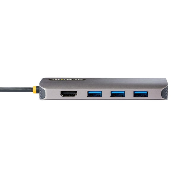StarTech.com USB C -moniporttisovitin, 4K 60 Hz HDMI -liitäntä, 5 Gbit/s USB-A-keskitin, USB C - HDMI, 100