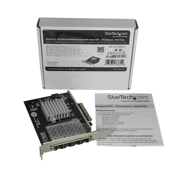 StarTech.com Quad-Port SFP+ Server Nätverkskort