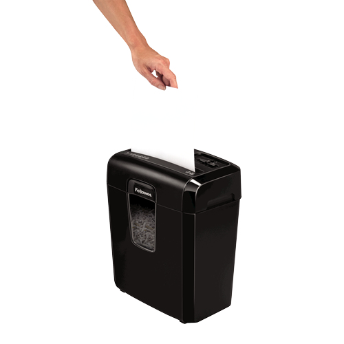 Fellowes 8Cd paperisilppuri Ristiinleikkaava 22 cm Musta