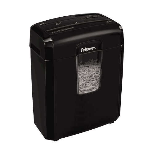 Fellowes 8Cd paperisilppuri Ristiinleikkaava 22 cm Musta