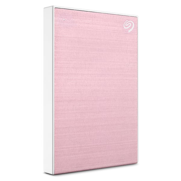 Seagate One Touch STKY2000405 ekstern harddisk 2 TB 2.5" USB Type-C 3.2 Gen 1 (3.1 Gen 1) Roseguld, Hvid